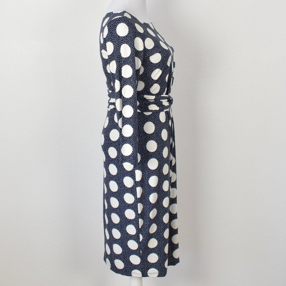 Boden Michelle Jersey Dress Polka Dot - 6 - Picture 6 of 9
